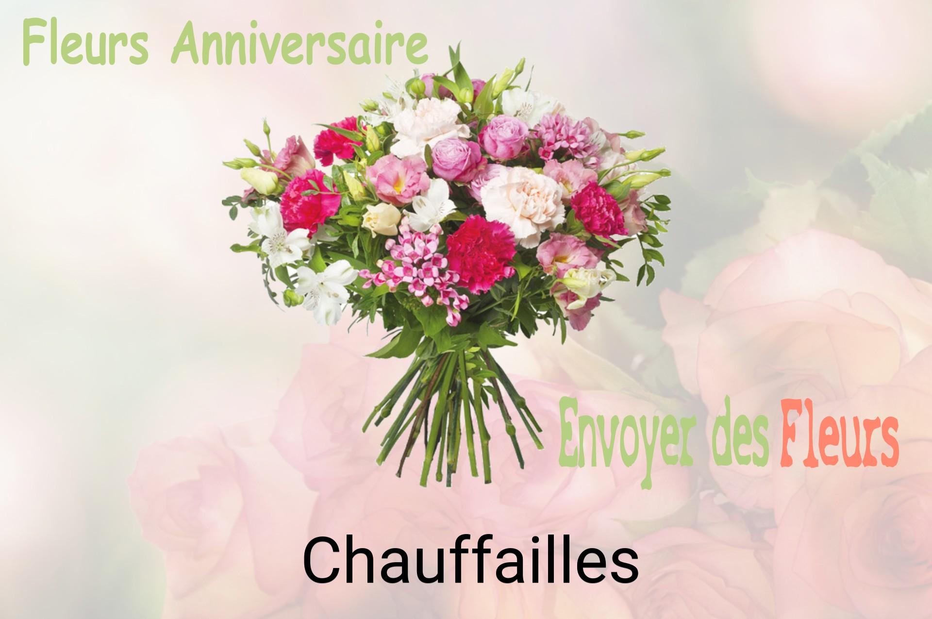 Bouquet de fleurs d’anniversaire livré à Chauffailles