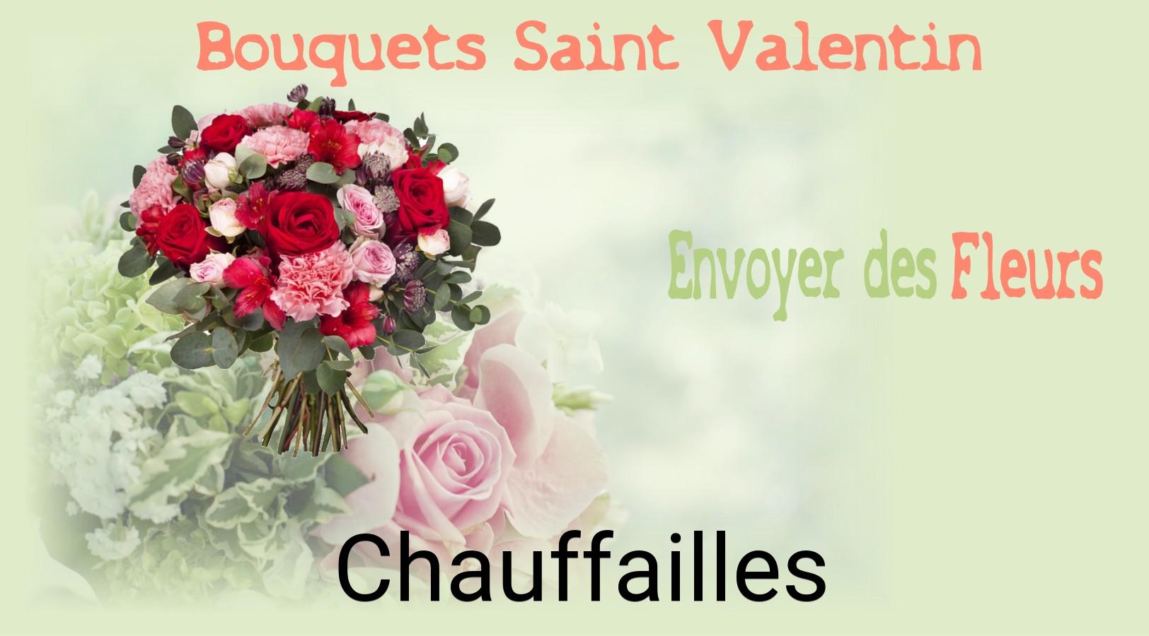 Roses de Saint-Valentin livrées à Chauffailles
